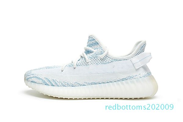 

with box kanye zebra static bred black non-reflective green glow men women sneakers beluga cream beige kanye west rubber bottom casual r09