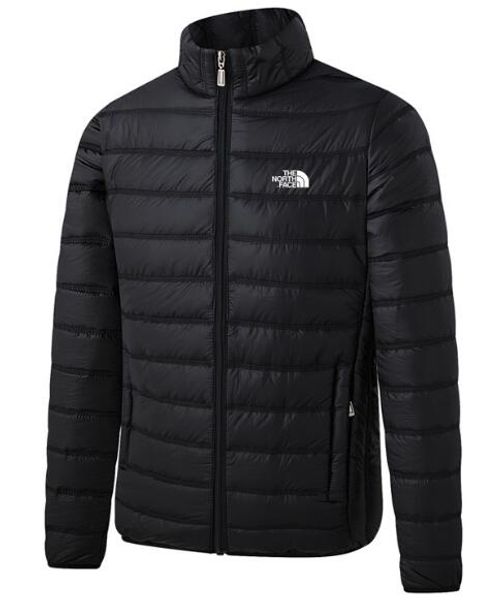 

The new north men oft hell bionic jacket outdoor ca ual windproof face warm ki coat thin down jacket ize 2xl 5xl, Black