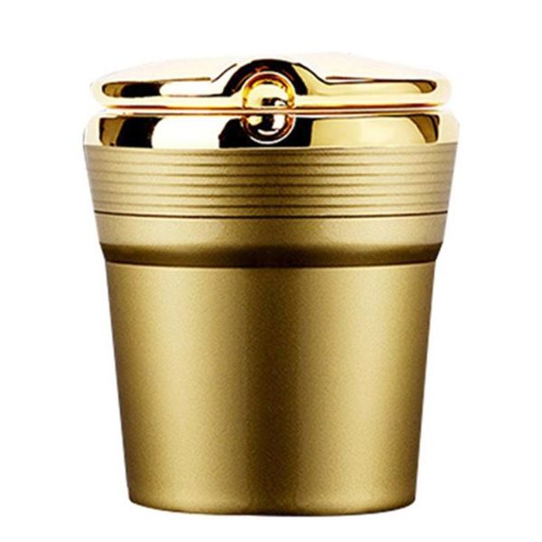 

пепельница с led лампы высокого упорная алюминиевый сплав металла пепельница