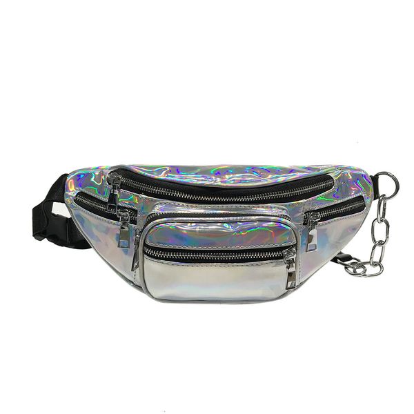 

heouty pack laser leather crossbody bags fashion high-capacity shoulder chest bag heuptas bum bag 2019 waist bags