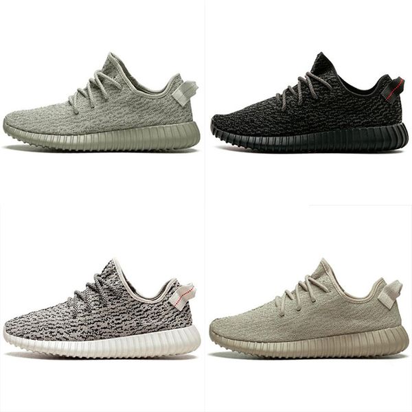 

with original box kanye west v1 running shoes static pirate black turtle dove moonrock oxford classic gray blaek men women sports sneakers