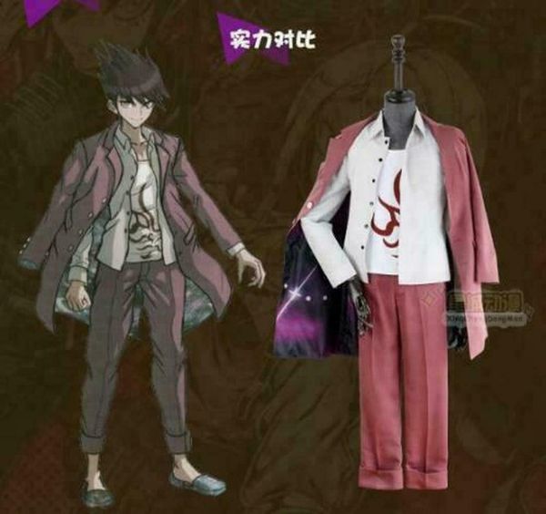 

аниме danganronpa v3 kaito cos момота косплей костюм cos, Black;red