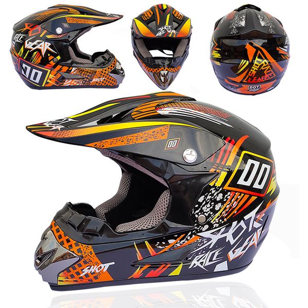 

racing helmets motorbike accessories motocross modular helmet motorcycle full face am dh helmets capacete moto casco dot