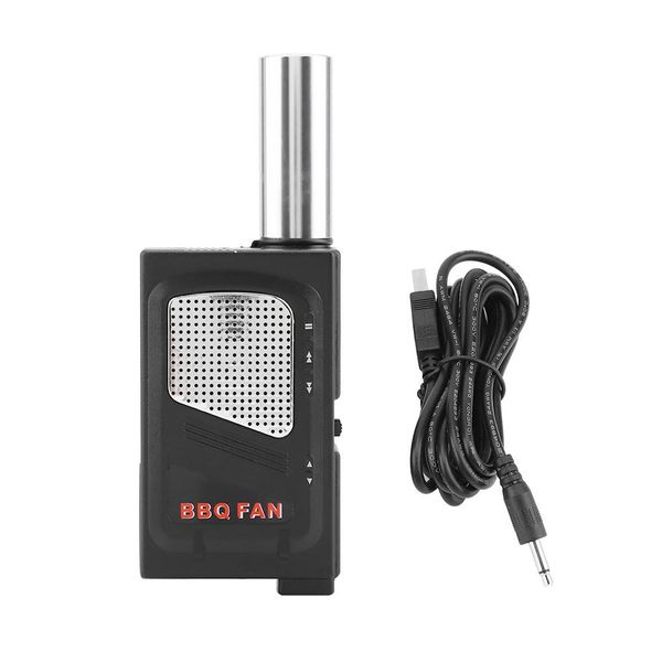 

lightweight portable bbq air blower handheld picnic cooking outdoor