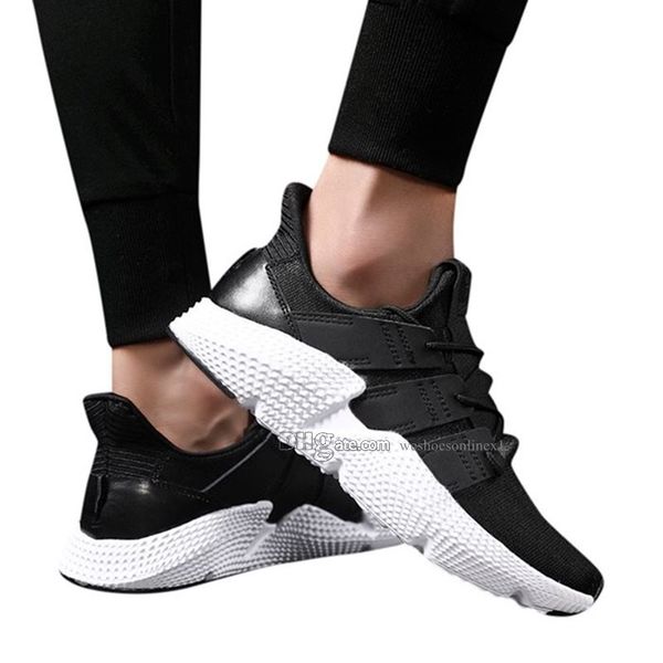 

2020 fashion men shoes mesh breathable sneakers wlking male footwear new comfortable lightweight running athletic shoes cb202003116, White;red
