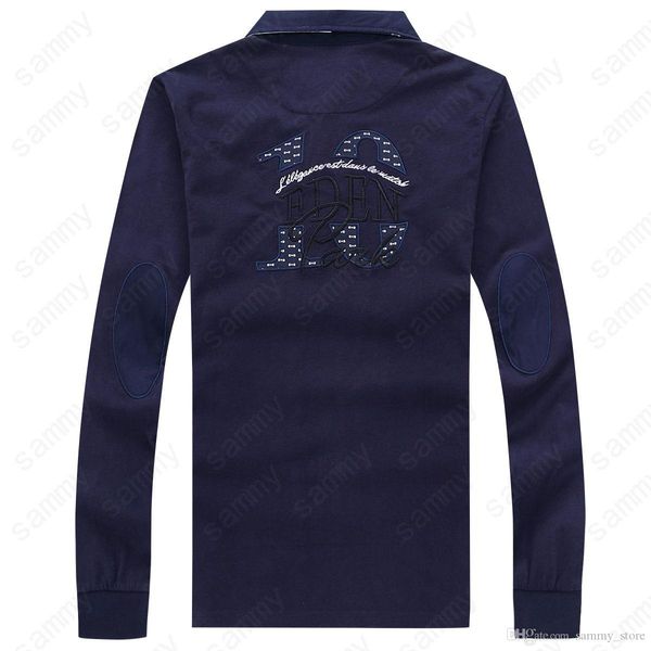 

new selling eden park homme men's long sleeve pure cotton thickened business leisure style three-color large size