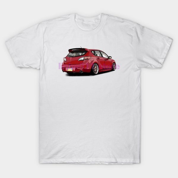 

new men shirt mazdaspeed 3 book style tshirt, White;black