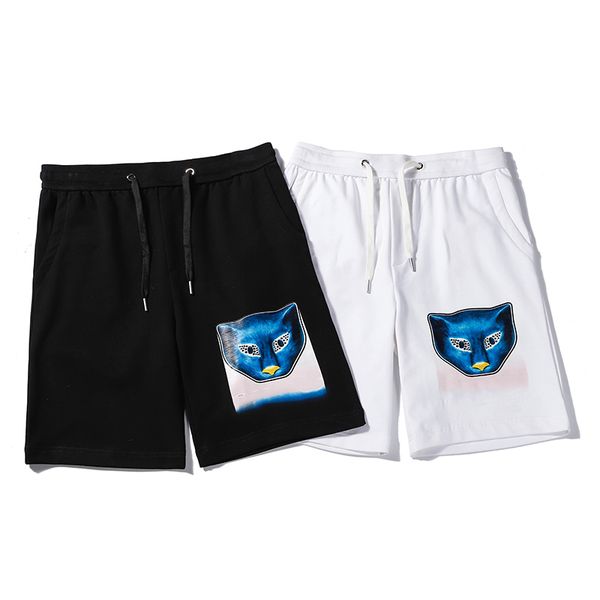 

designer mens shorts summer luxury shorts for men with italy brand letters print blue cat print 2020 new arrival size m-xxl high quality, White;black