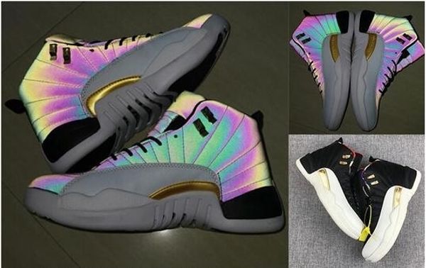

new year 12 basketball chinese for mens designer black chicago luxury athletic cny sneakers 12s sports shoes eur40-47