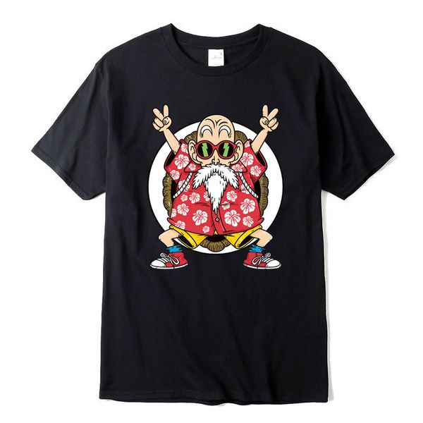 

100% хлопок футболка высокое качество мода повседневная Dragon Ball Z Гоку печати футбол