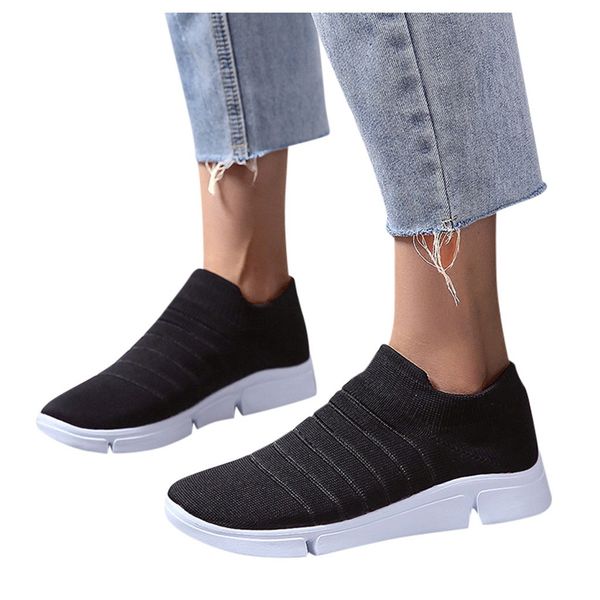 

2019 new women tennis shoes summer cool breathable sneakers stable sports shoes soft comfortable slip-on shoes#g4