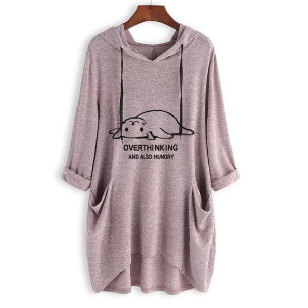 

women hoodies sweatshirts 2019 new hooded pullover oversized hoodie sudadera mujer moletom women's printed letter top, Black