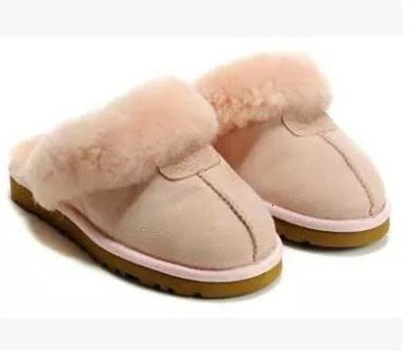 

australia warm cotton slippers men and womens slippers short boots for shoes winter women fur s boots snow boots slippers leather boot, Black