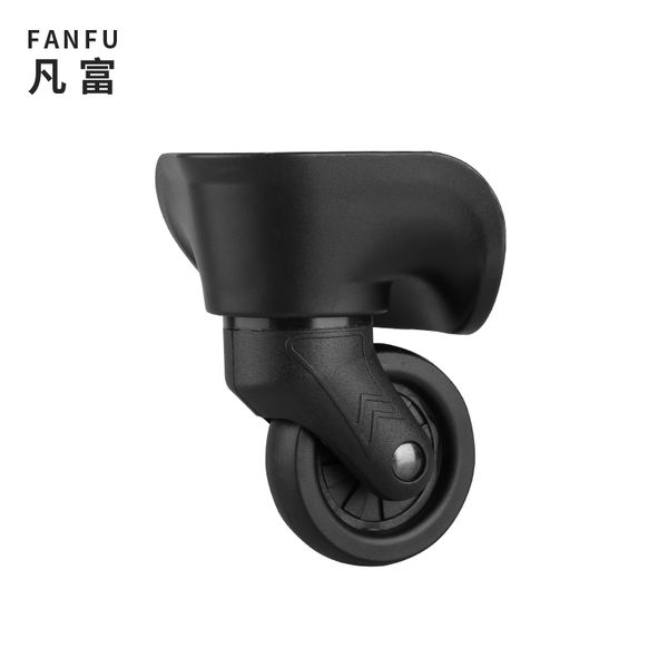 

багажные колеса чемодан аксессуары колесо casters ремонт шкивов пароль багажные принадлежности универсальные ролики, Black