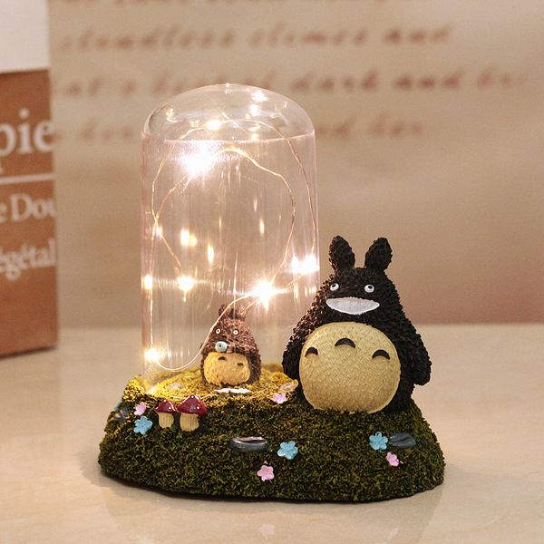 

главная украшения романтическая атмосфера лампа тоторо звезда лампы небольшой ночник смолы ремесел показать студентам подарки