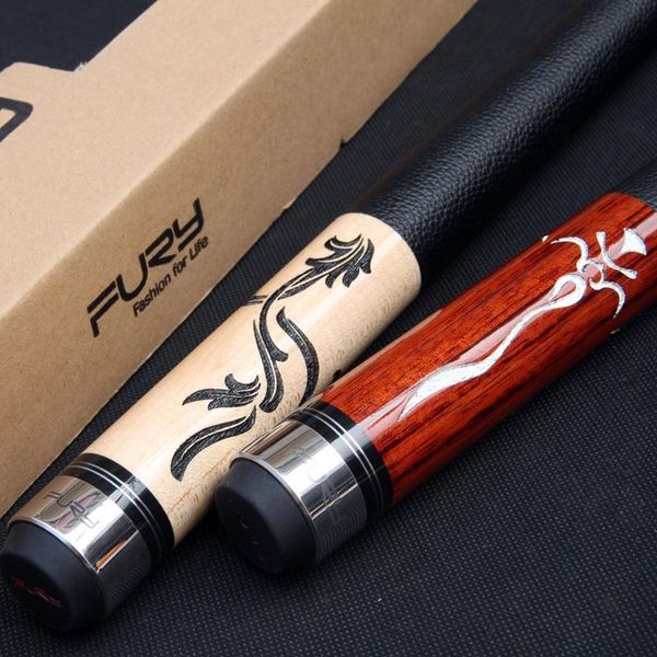 

2018 new fury handmade pool cue stick with case 11.75mm 13mm tip professional billiards pool cue stick canadian maple for player