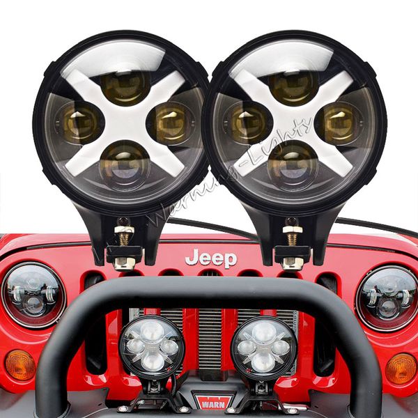 

бесплатная 2x60 вт светодиодный дальнего света рабочий фара противотуманные фары для грузовика 4x4 внедорожный гоночный автомобиль прицеп ав