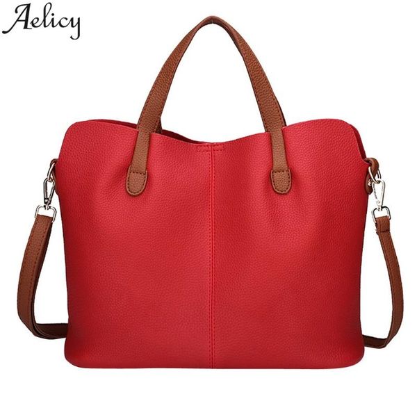 

aelicy women casual handbag shoulder bag solid color zipper shopping bag out diagonal ladies crossbody sac bandouli re femme