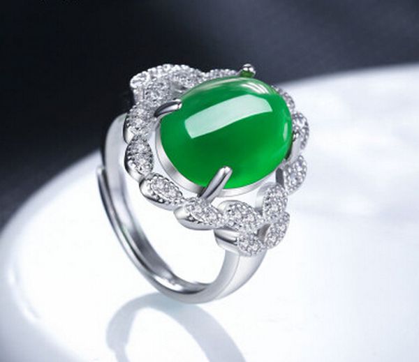 

504 japan and south korea retro red corundum simple ring, Slivery;golden