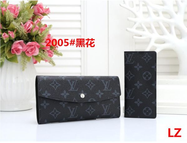 

2020 wholesale bottom wallet designer long lady multi-color designer coin wallet card holder lady classic wallet, Red;black