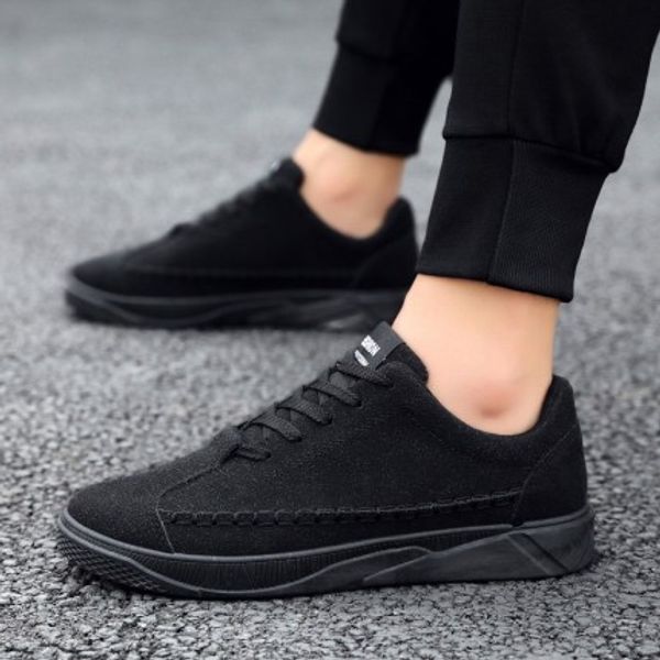 

new sports shoes men's work and leisure canvas shoes all kinds of fashionable