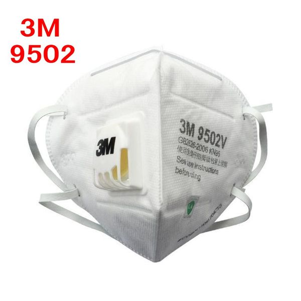 

В наличии KN95 N95 Маска с дыханием FFP2 Маска 9052V 9542V с клапаном Антипылезащитная пылезащитная PM2. 5 маски для лица многоразовые