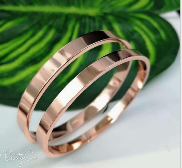 

korean fashion trend couple bracelet student's perfect rose gold silver bracelet
