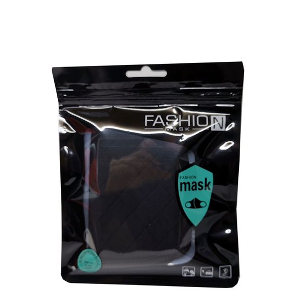 

3 layer mask anti-dust cotton mouth face mask washable reusable man woman cycling wearing black fashion whith in 12hours shipping