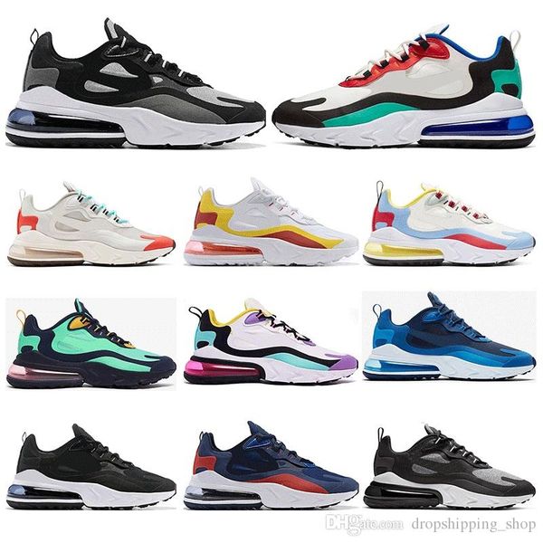 

2019 ale react running shoes for mens electro green optical blue void fashion womens trainers sneakers soprts size 36-45