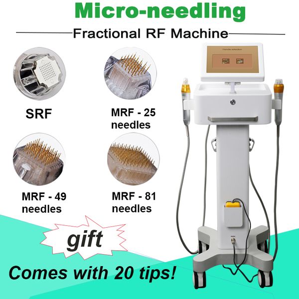 

частичный rf подтяжка лица термаж лица машина rf удаления шрама угорь оборудования микро иглы для ухода за кожей