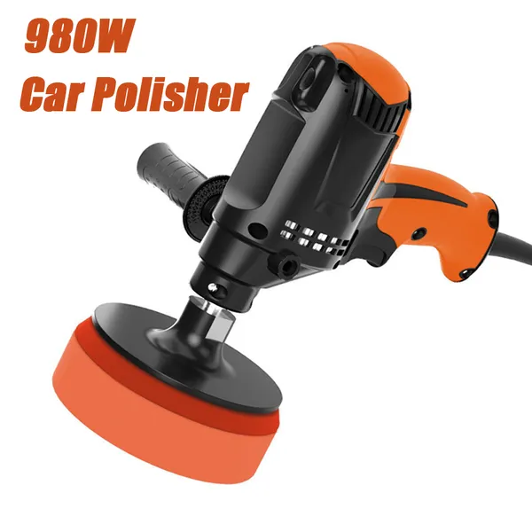 

980w car polishing machine six gears adjustable speed car electric polisher grinder machine polisher power tool