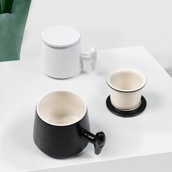 

mugs ceramics sans rincage mug no need to wash cups for dawdler lazy person tea milk coffe mug with filter nano laze