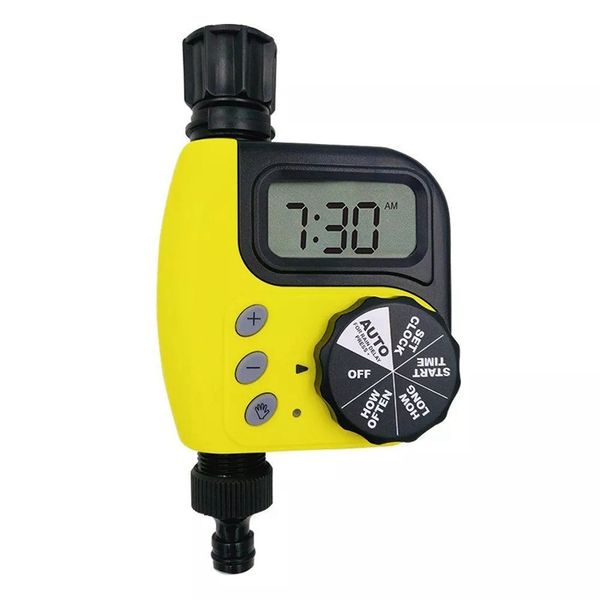 

программируемая single выход цифровой сад таймер подачи воды большой жк-дисплей для наружного шланга смеситель цветов орошение