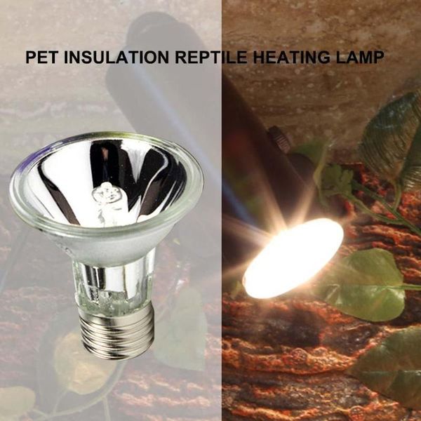 

25/50w uva+uvb 220v reptile lamp bulb turtle basking light bulbs heating lamp amphibians lizards temperature habitat lighting