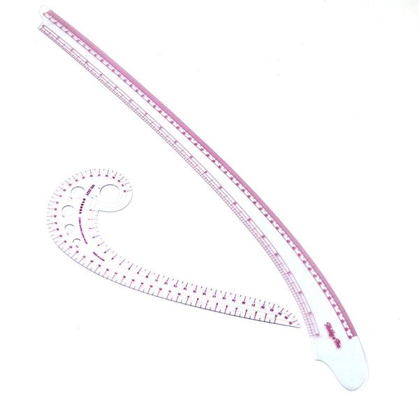 

1шт пластиковые comma curve линейка drawing tailor линейка yardstick изготовление одежды лоскутная швейные инструменты 3 designs, Black
