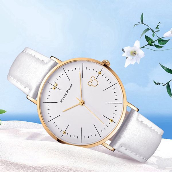 

women fashion casual quartz leather strap analog watches women's love clock wristwatch montre feminino girl gift, Slivery;brown