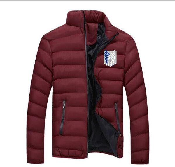 

fashion bust jacket feather shield wings coat coat thick loose mens, Black;brown
