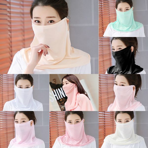 

5ncmm shipping i can't breath cant party scarf summer outdoor riding mask i sunscreen breathe scarf face headgear masks, Black