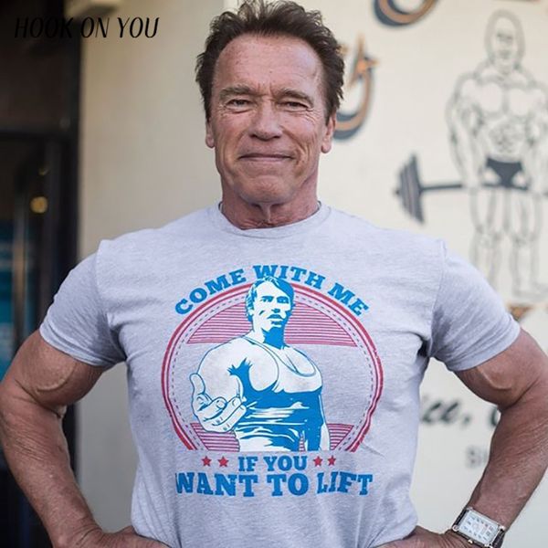 

come with me if you want lift t shirt casual mens hipster fitness tshirts summer tee homme camiseta, White;black
