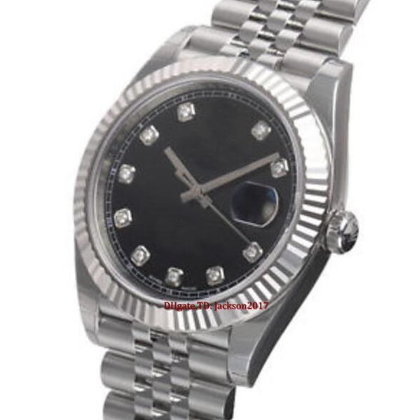 

christmas gift original box certificate watches watches 116234 mens steel white gold silver diamond dial 36mm, Slivery;brown