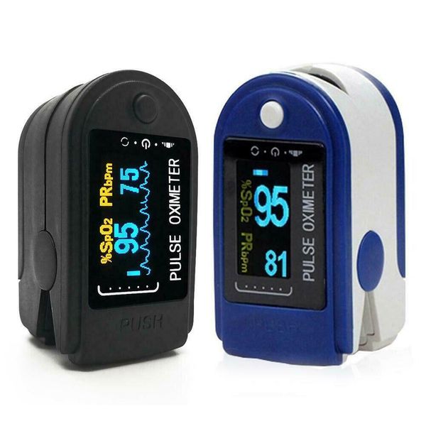 

fingertip pulse oximeter spo2 blood oxygen saturation monitor heart rate monitor digital display