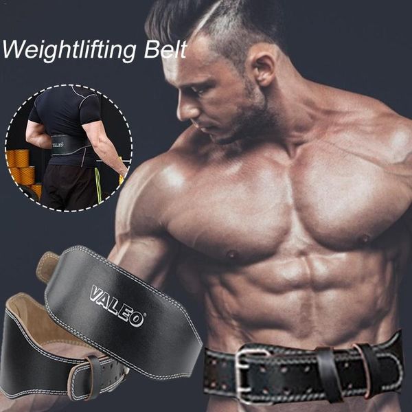 

leather weightlifting belt gym fitness crossifit dumbbell barbell powerlifting back support power training weight lifting belt 4