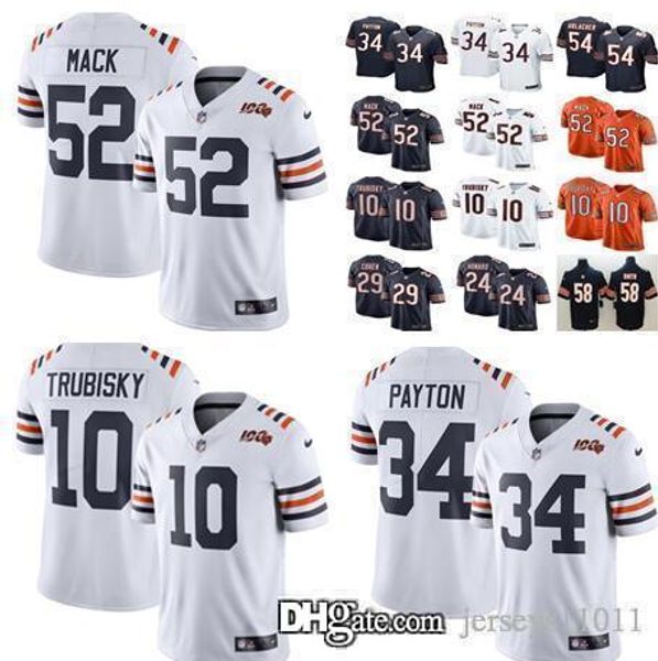 

Men 039 women kid chicago jer ey bear 52 khalil mack 10 mitchell trubi ky 54 urlacher 34 walter payton 24 howard 29 tarik cohen jer