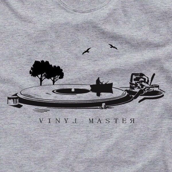 

vinyl record t-shirt art new analog dj gift tshirt vinyl master tshirt, White;black