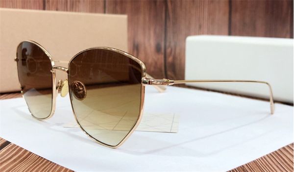 

новые модные дизайнерские солнцезащитные очки stellar metal cat eye frame простой популярный стиль uv400 защитные очки с футляром, White;black