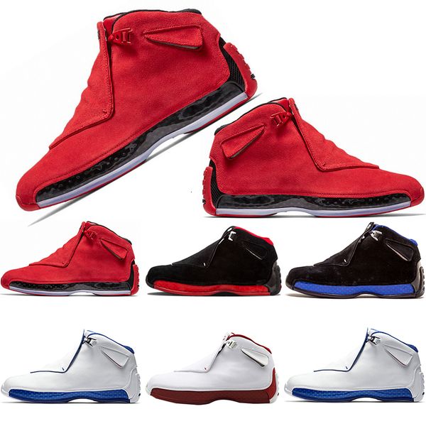 

2019 18s basketball shoes for men xviii toro red suede blue orange yellow white black og black royal asg athletic sneakers shoes