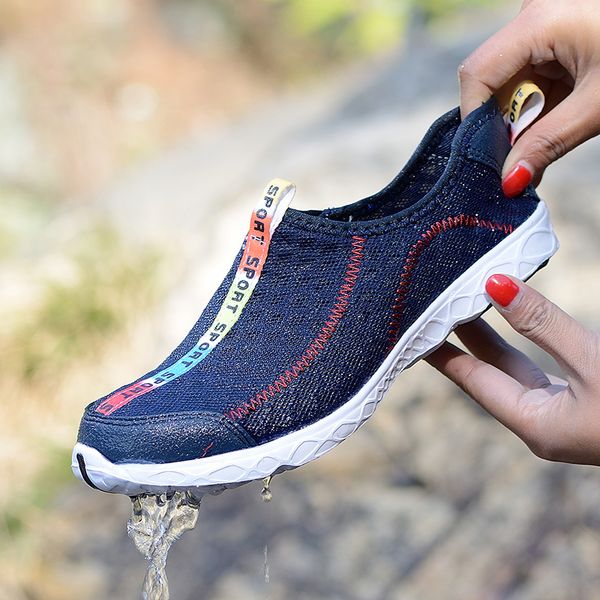 

new simple summer fast drying lightweight men walking shoes woman aqua swimming shoes for adults outdoors sports water sneakers