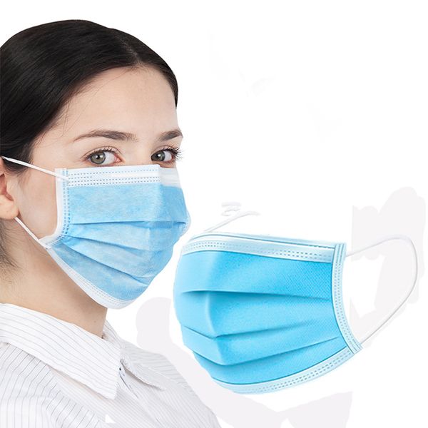

безопасность для маски для маски 3-ply rcptj air и work одноразовые мужские маска для взрослых дом рот женщины пылезащитный загрязненный обл