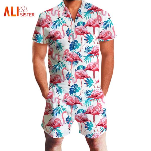 

мђжин ламинго анана веонй пѬин ип оп ан комбинезон 2018 ление каник, Gray