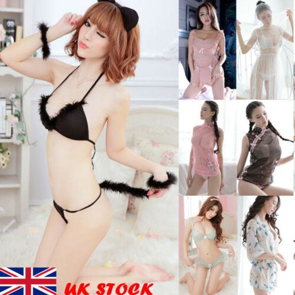 

fashion women girl uniform lingerie nightwear costume sleepwear cosplay show